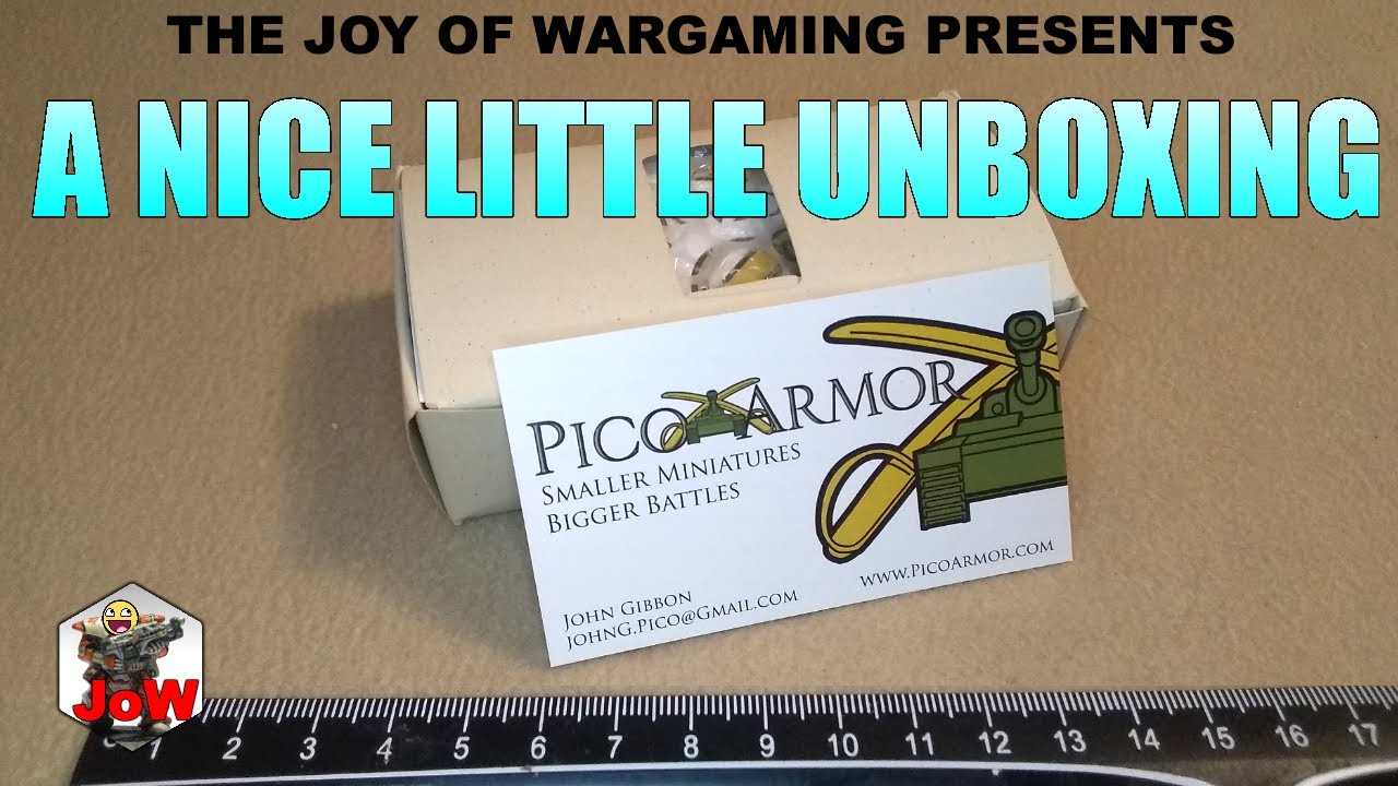 The Littlest Unboxing - 2mm Terrain from PicoArmor