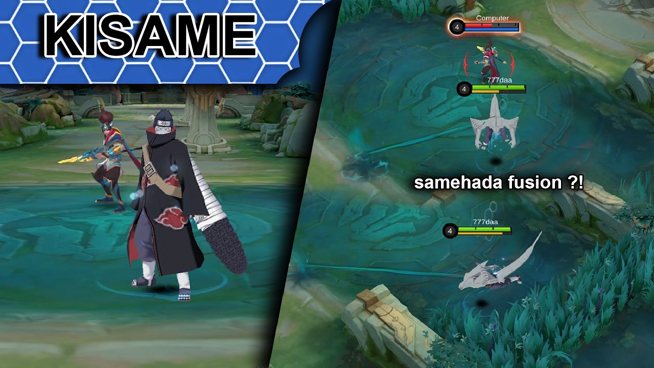Kisame Hoshigaki | Hanzo Custom Skin Showcase | Mobile Legends x Naruto