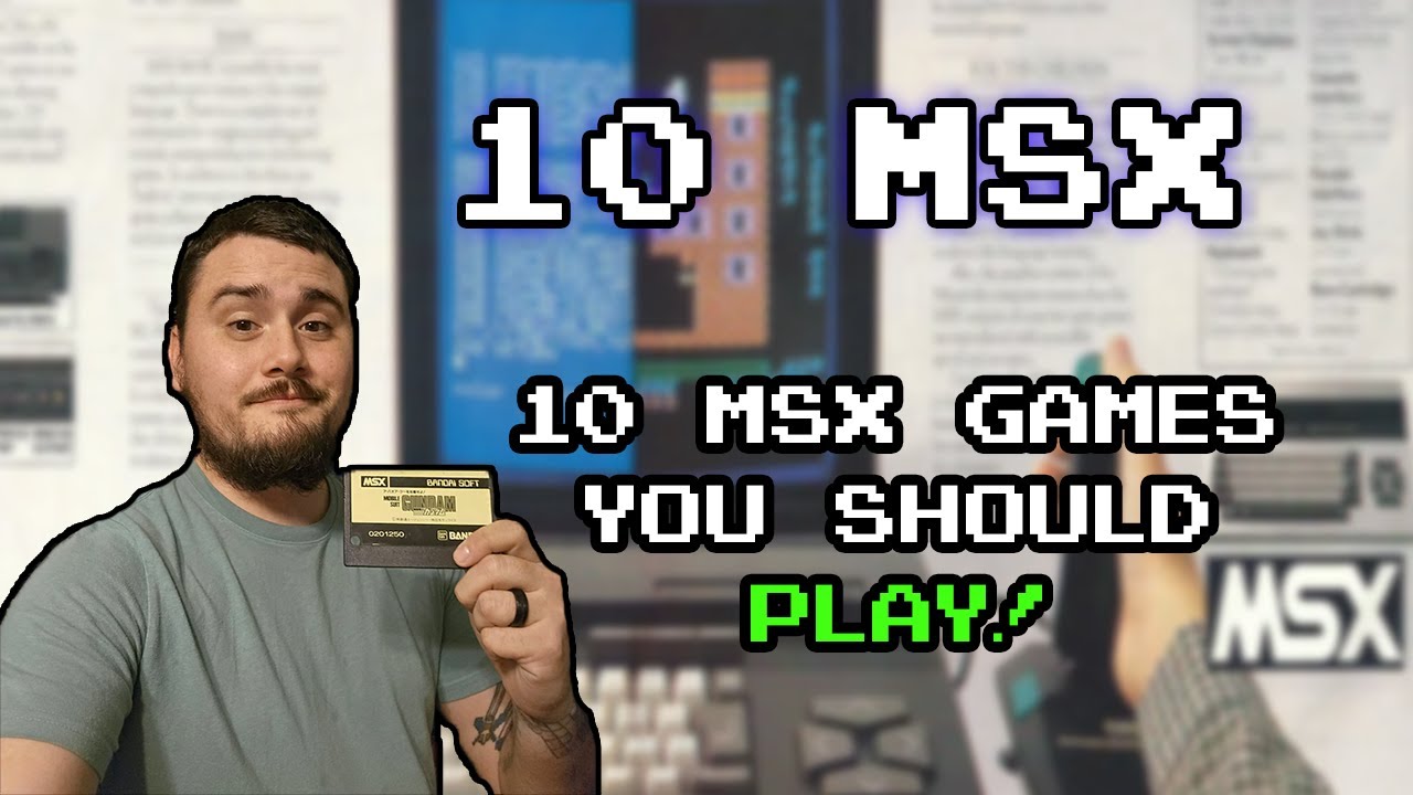 10 игр для MSX, в которые вам стоит поиграть!