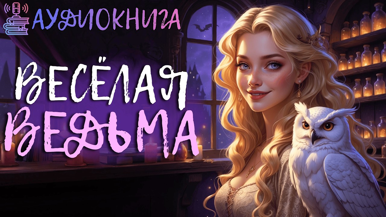 БЫТОВОЕ ФЭНТЕЗИ: ВЕСЁЛАЯ ВЕДЬМА |  АУДИОКНИГА 🎧 #бытовое #фэнтези #аудиокнига