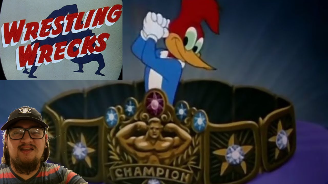 Woody Woodpecker - Wrestling Wrecks (1953) - First Time Watching: Can Woody Win the Match?