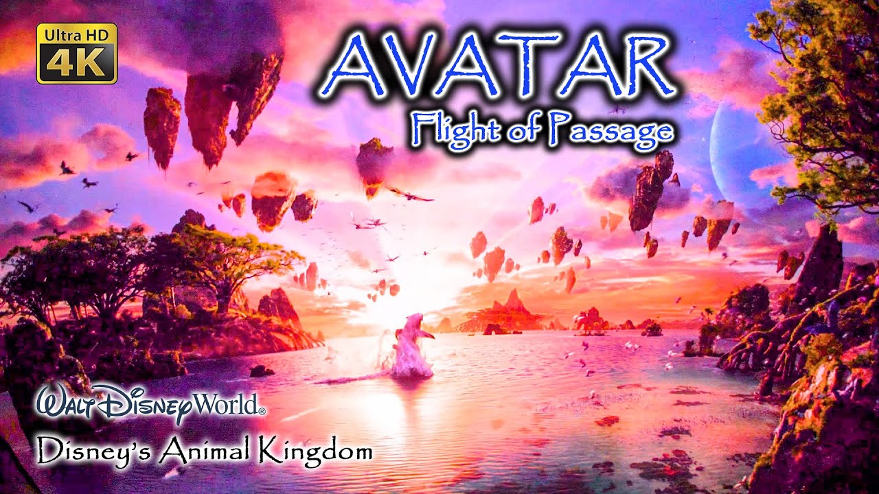 Avatar Flight of Passage On Ride Low Light 4K POV with Queue Disney's Animal Kingdom 2021 10 03