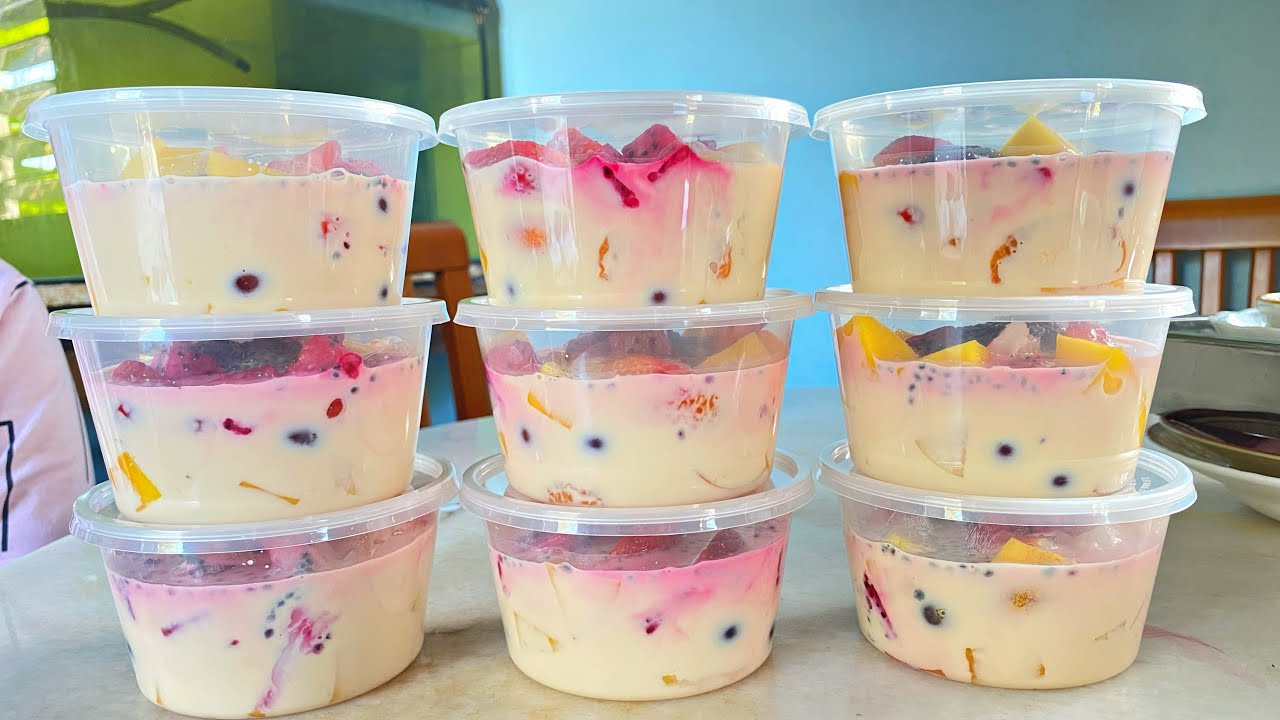 Cara Bancuh Susu Untuk Koktail Buah Yang Viral | Sejuk Terasa