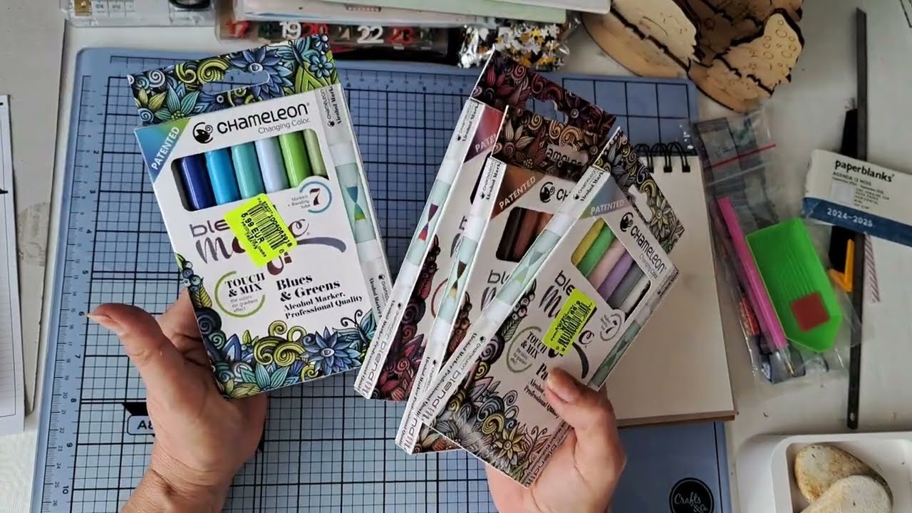 HAUL NOZ..j'ai trouvé des merveilles dont les feutres CHAMELEON