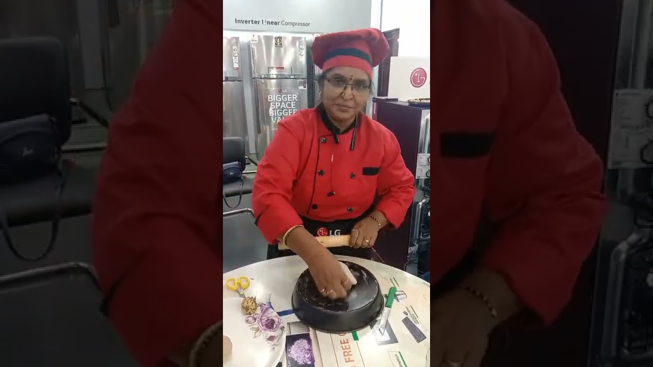 How to make paneer Paratha in LG microwave auto cook menu Indian roti basket.
