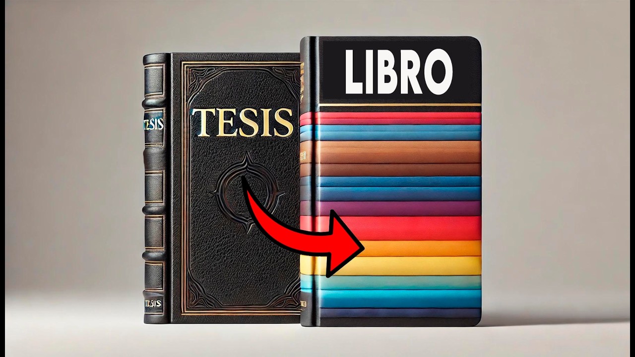 🎯 Convertir TESIS en libro de DIVULGACIÓN