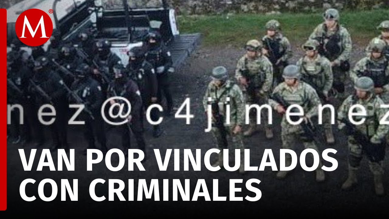 En 'Operación Enjambre' detienen a 3 jefes de policía en Edomex por nexos con el crimen