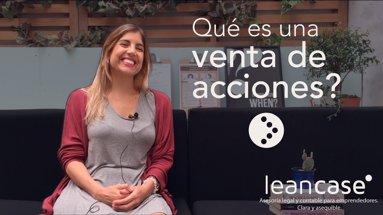 Qu&eacute; es una venta de acciones?