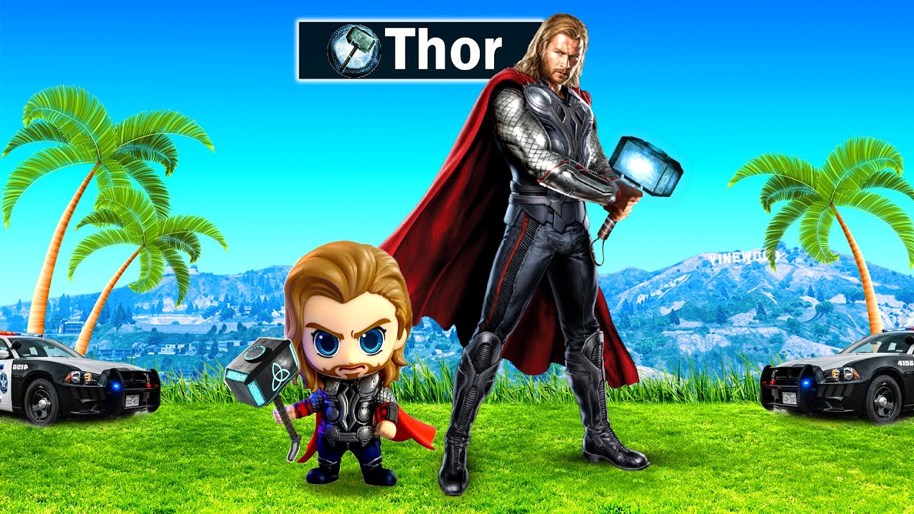 FRANKLIN Got Adopted By THOR In Gta 5!