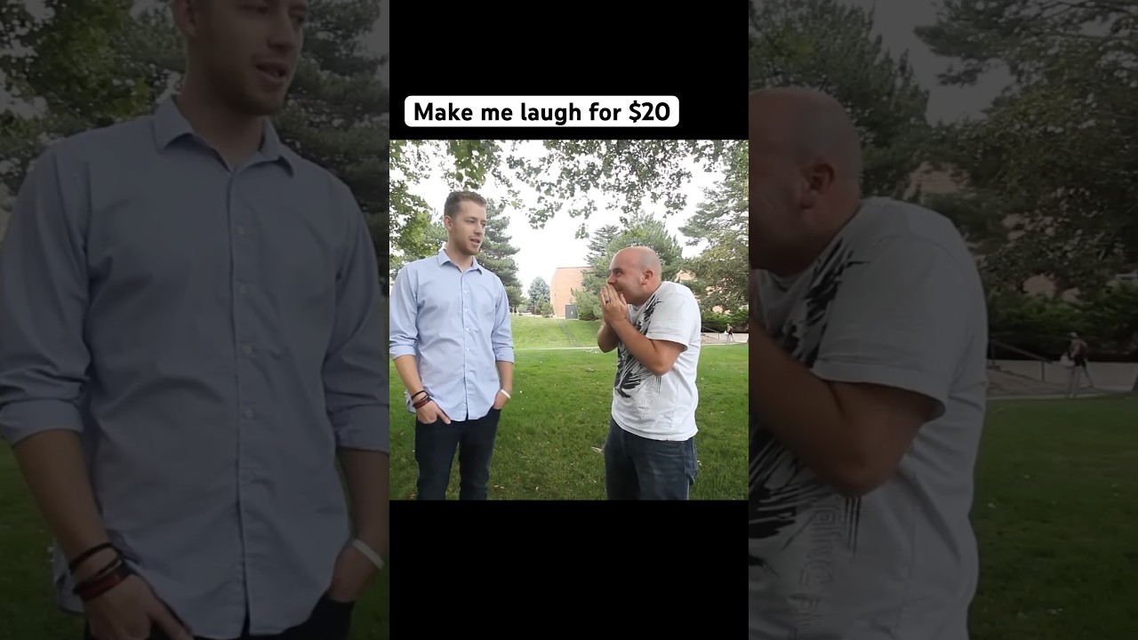 Make me laugh for $20 #classic #lahwf #awkward #gameshow