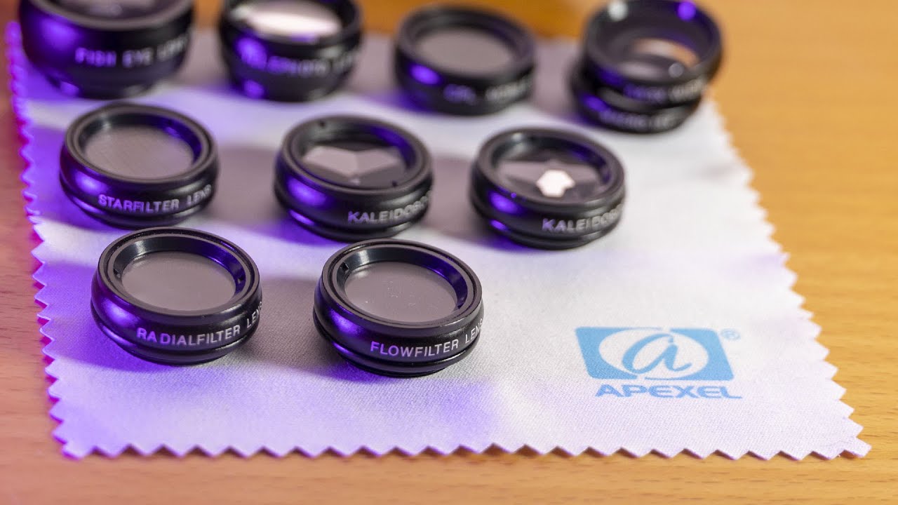Комплект Apexel Smartphone Lens 10-в-1 [Обзор]