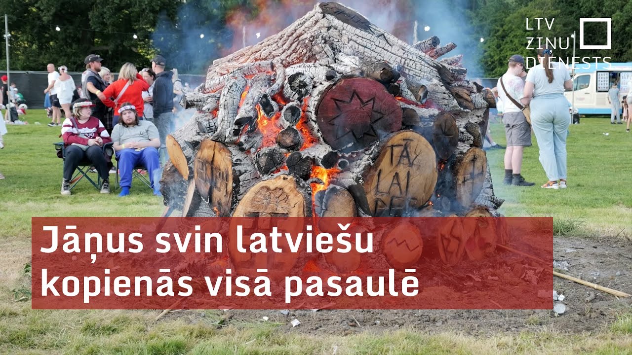 Jāņus svin latviešu kopienās visā pasaulē