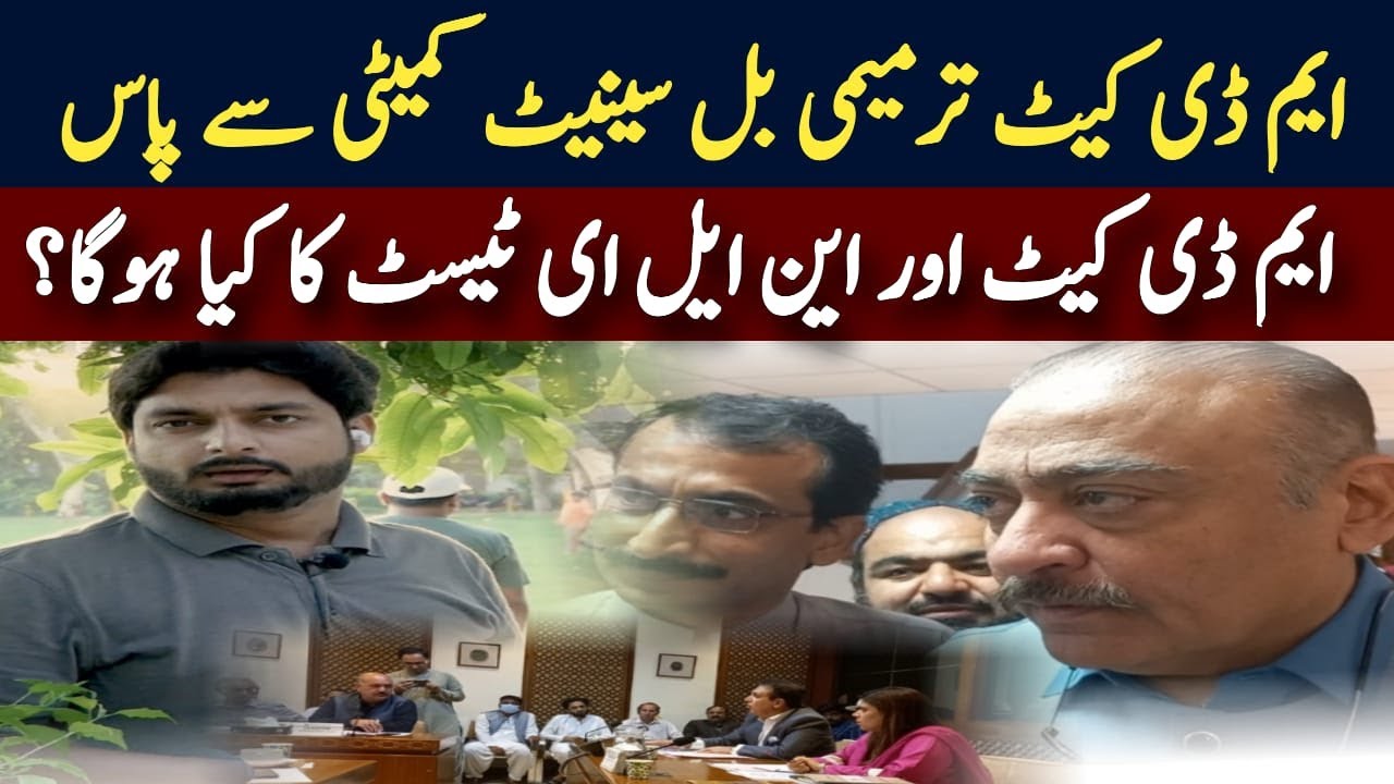 Senate Standing Committee passed PMDC Bill | Now What Next? | Minister Health Qadir Patel Interview