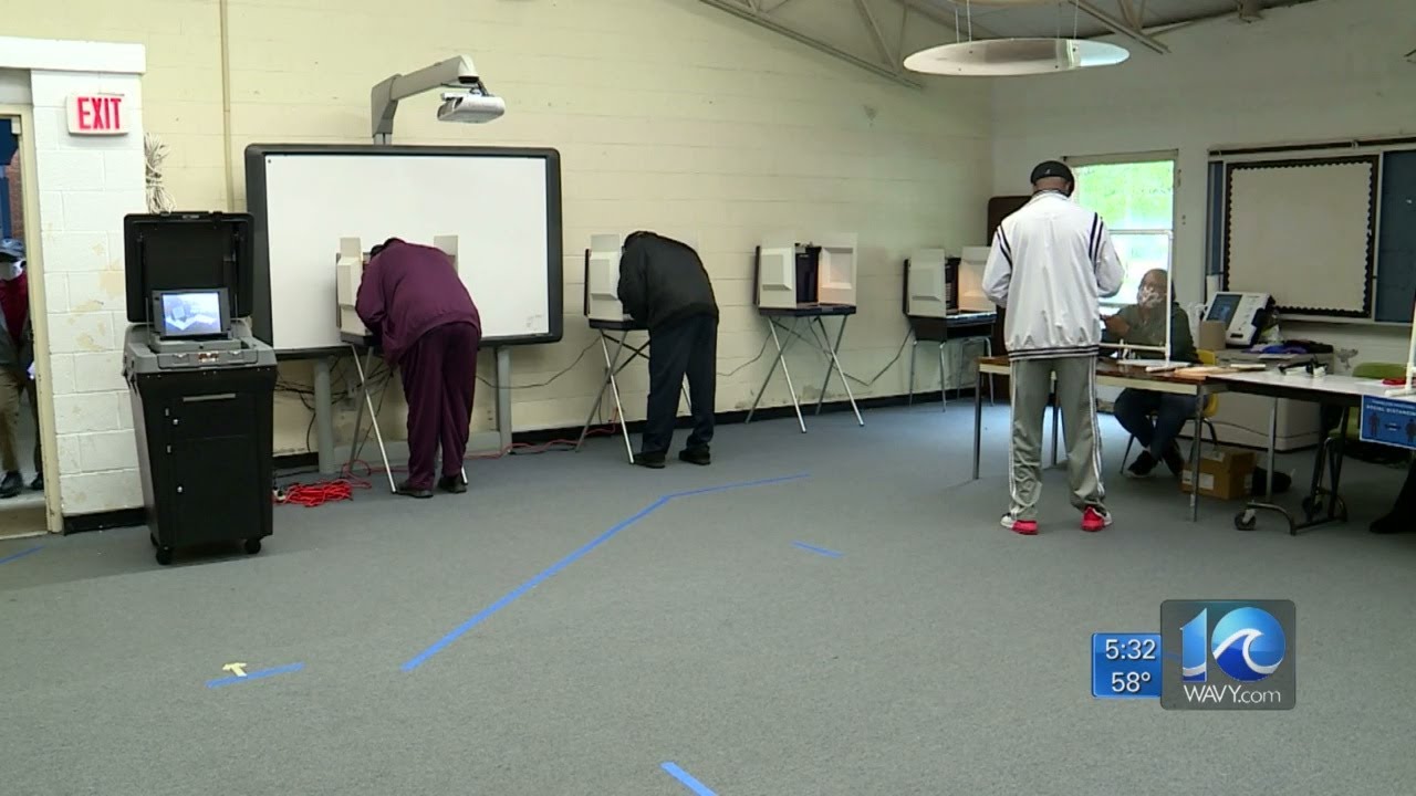 Voters cast ballots amid COVID-19 pandemic