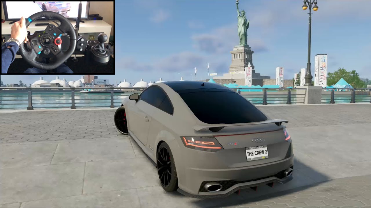 The Crew 2 Audi TT RS - Logitech g29 gameplay