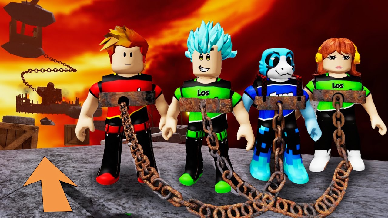SUBE MANUEEEEL!! Los Polo en ENCADENADOS de ROBLOX