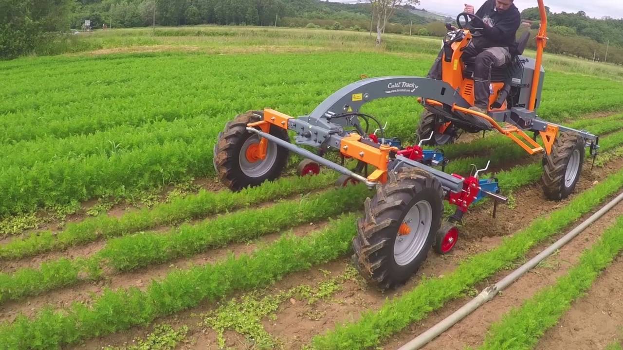 Terrateck - Cultitrack tool carrier on carrots