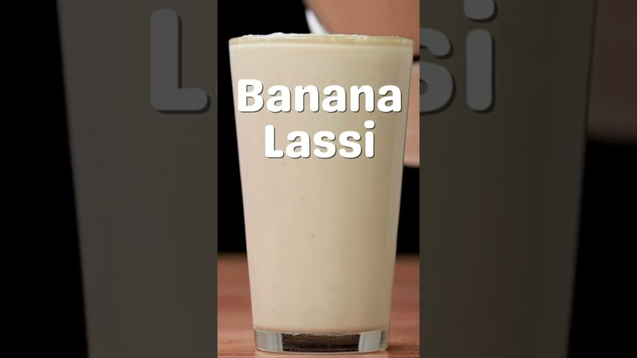 Banana Lassi Recipe #shorts