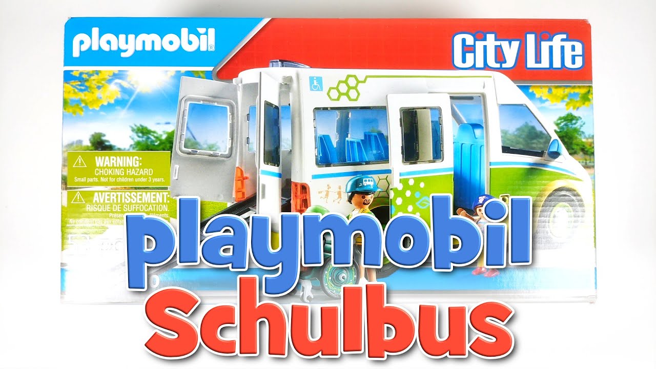 playmobil City Life - Schulbus (71329) | UNBOXING