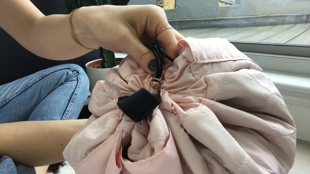 Unboxing The Flat Lay Co. Makeup Bag In Blush Pink