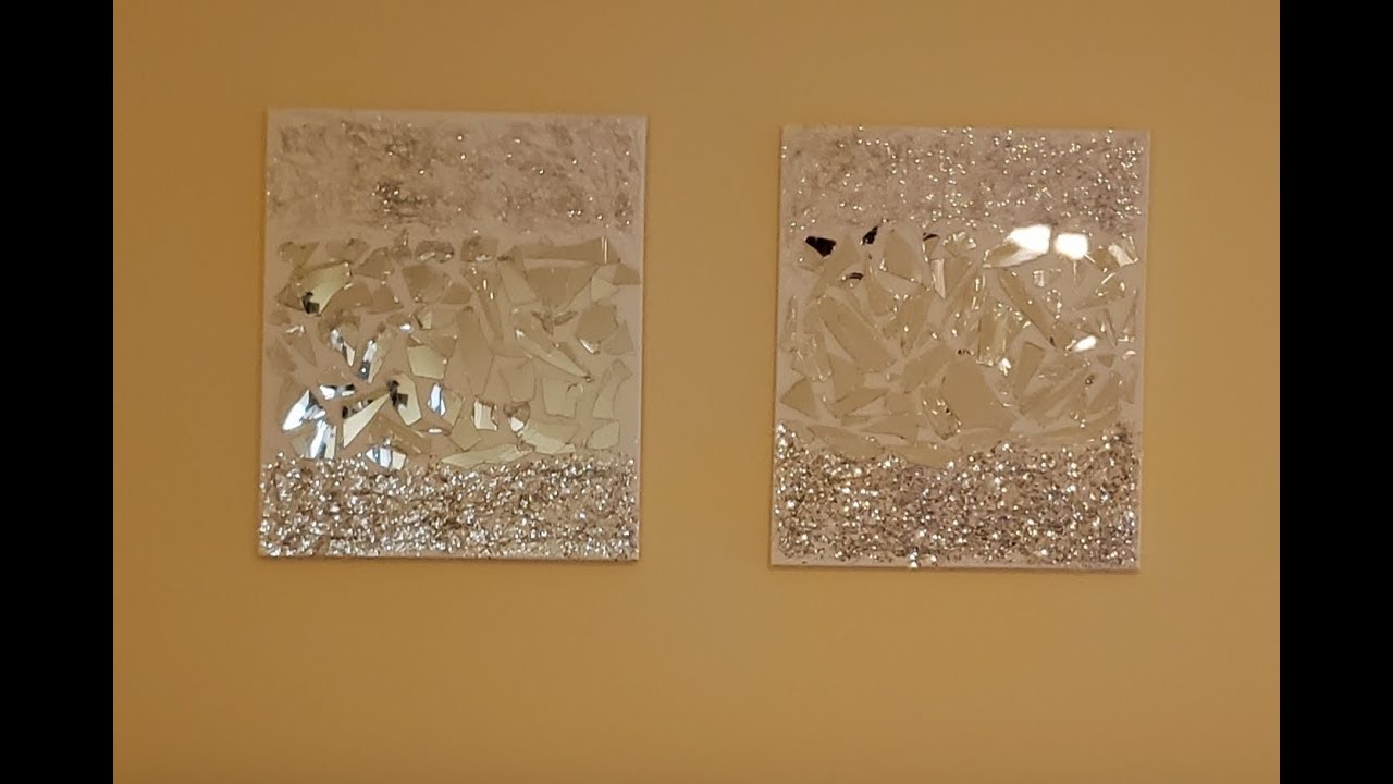 DIY MOSAIC WALL ART; PIER ONE INSPIRED