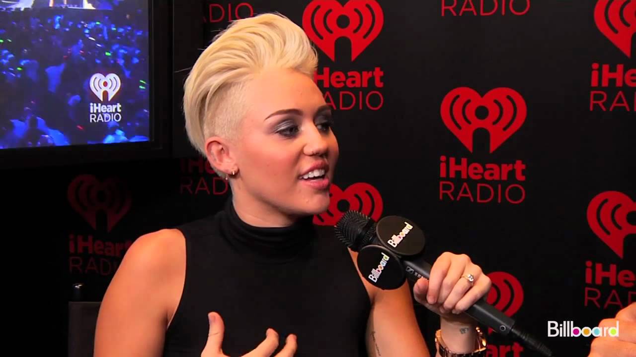 Miley Cyrus Billboard Interview at iHeartRadio 2012