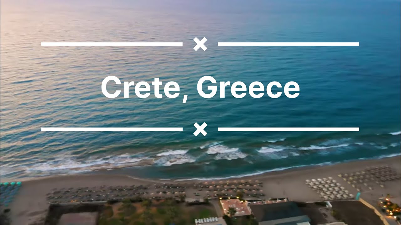 Experience the Magic of Crete, Greece in 4K - A Drone's Eye View