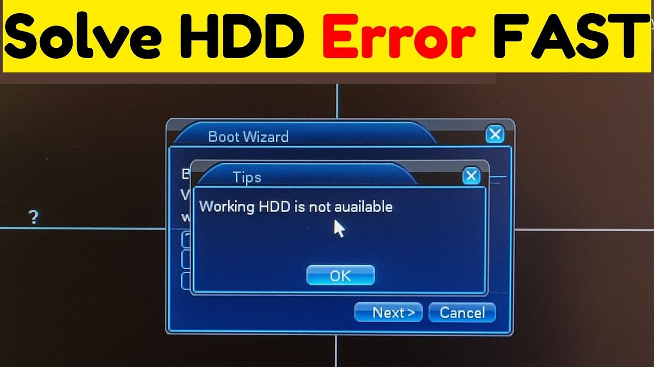 DVR Hard Disk Not Detected? Here&rsquo;s the Fix!