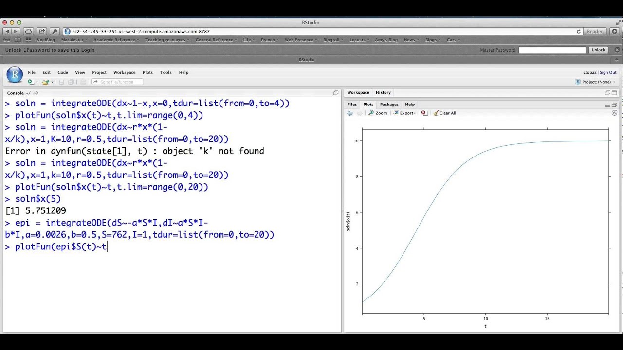 Differential Equations in R