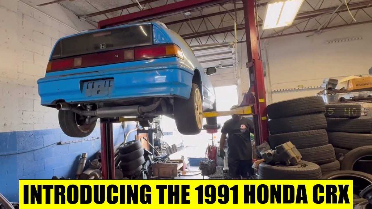 Introducing the 1991 Honda CRX DIY Restoration Series