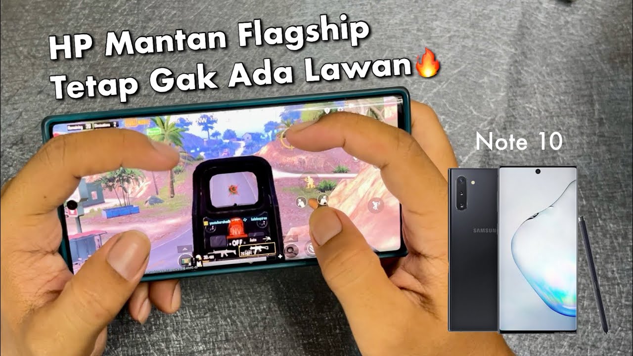 SAMSUNG NOTE 10 PUBG Mobile Test 2024‼️ Handcam 4 fingers Fullgyro 🔥