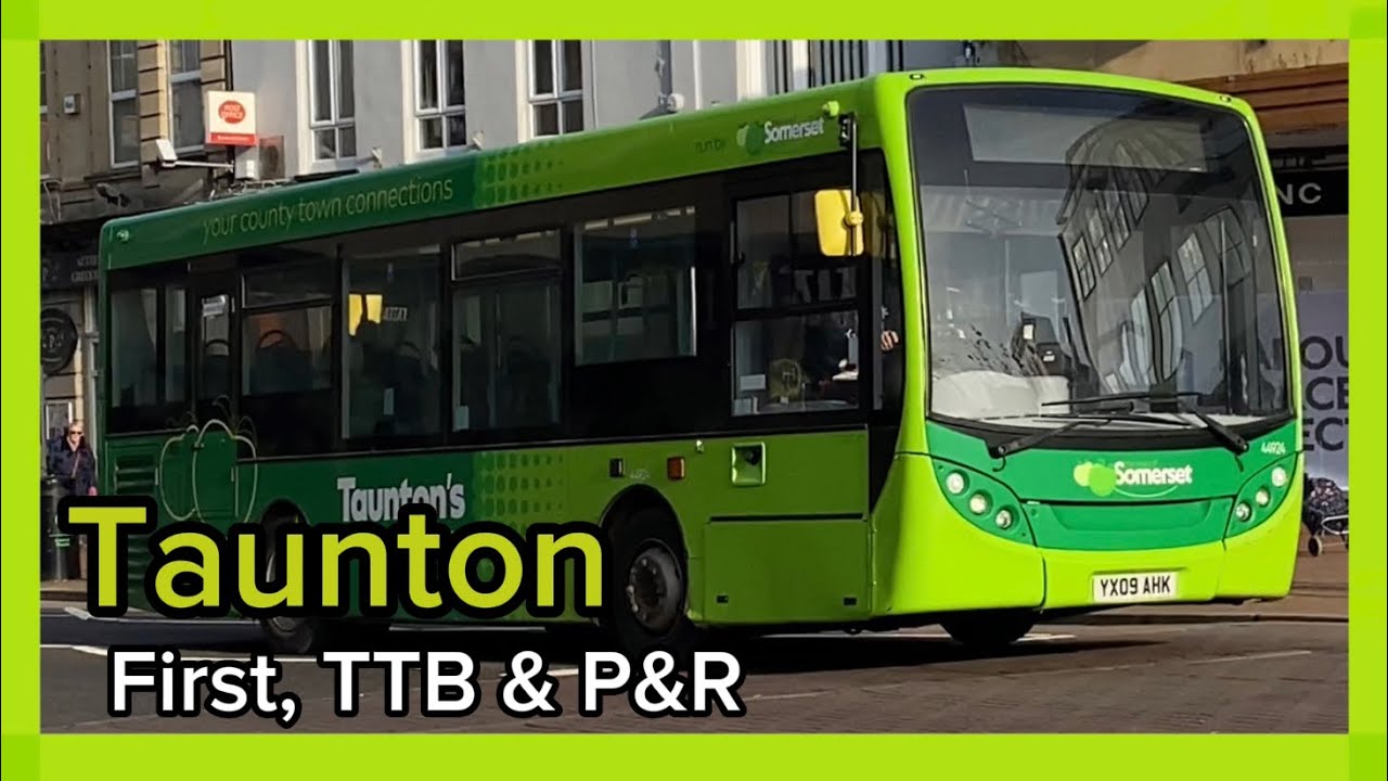 Buses in Taunton (06/12/23) Somerset