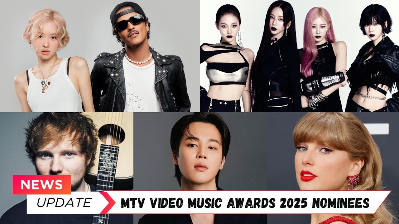 MTV Video Music Awards 2025 Nominees Full List | 2025 VMAs 