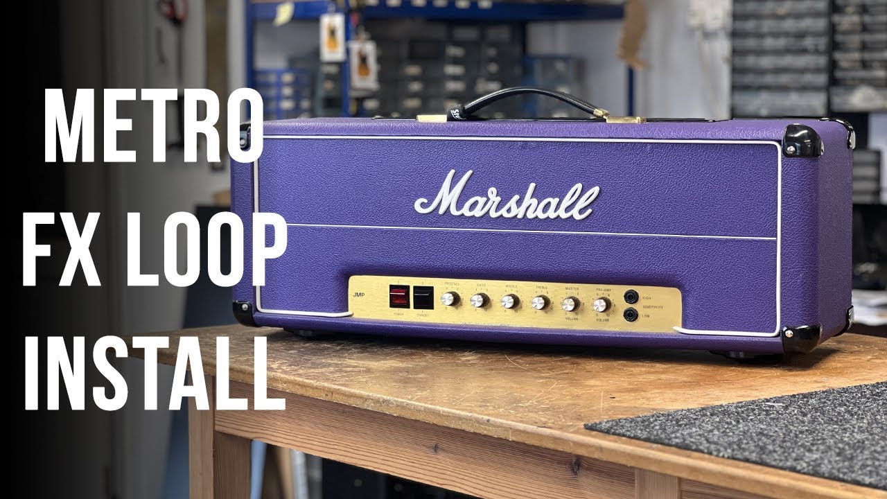 '78 Marshall JMP gets an FX LOOP | Rift Workshop Update |