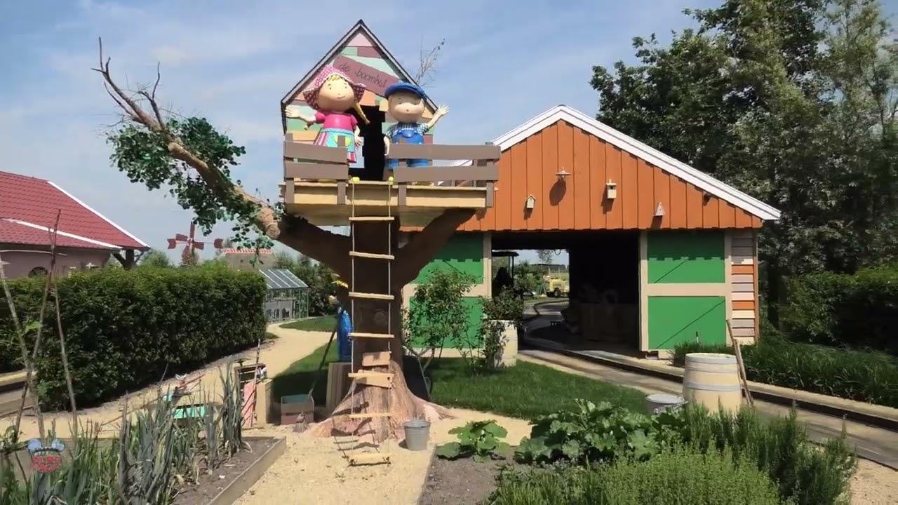 Fien & Teun Trekkerbaan Avonturenboerderij de Molenwaard (onride)