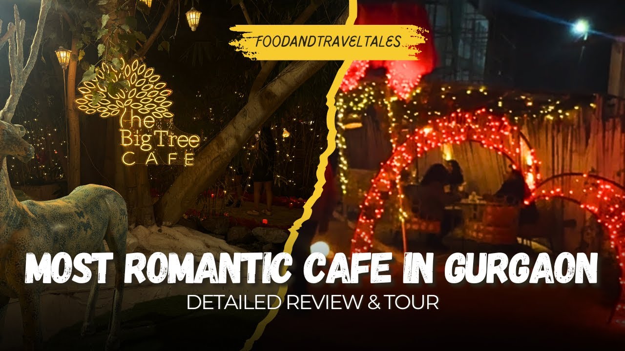 The Big Tree Cafe Gurgaon - Most Romantic Cafe in Gurgaon? | Best Cafe in Gurgaon
