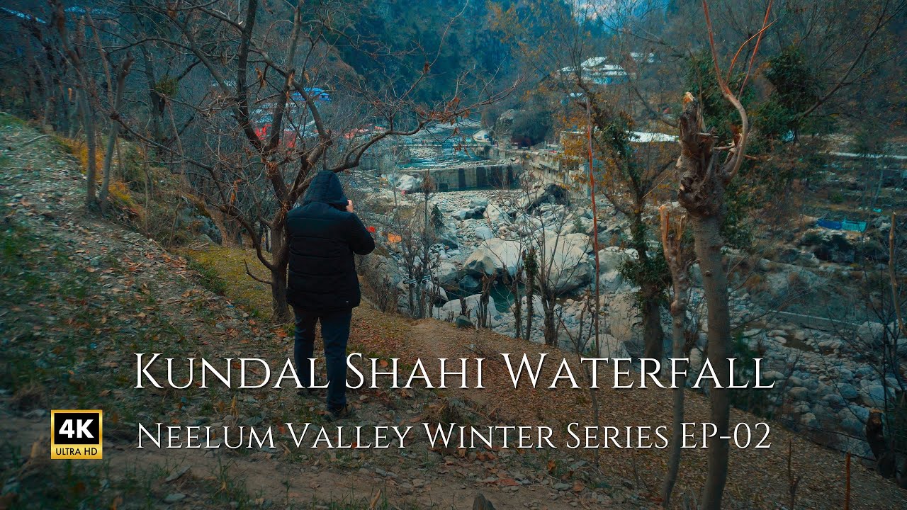 Kundal Shahi Waterfall in Winters | Kutan Waterfall | Jagran Waterfall #kundalshahi #neelumvalley