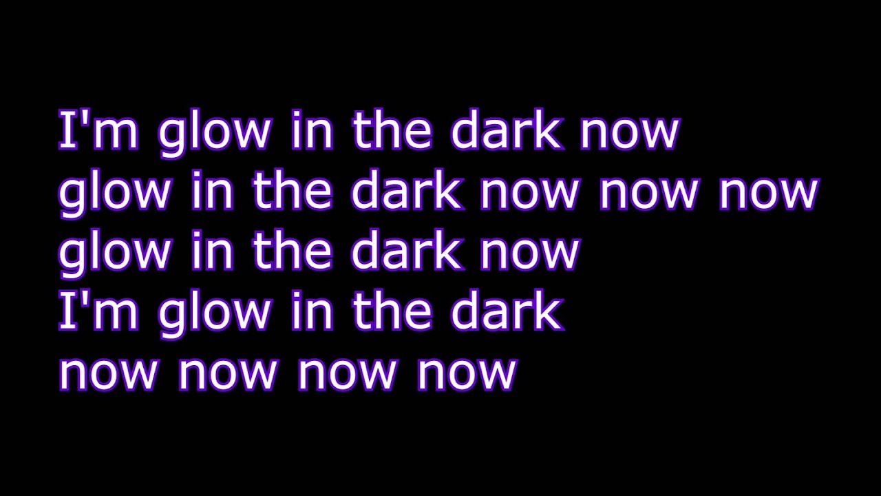 Skylar Grey - Glow In The Dark (Lyrics)