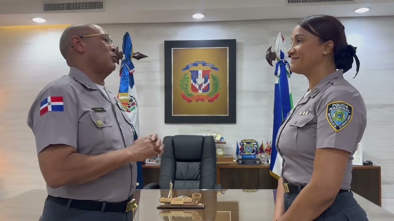 Cnel. Anabel M. Cornielle, primera mujer policía designada para cursar Maestría en IADC - Washington