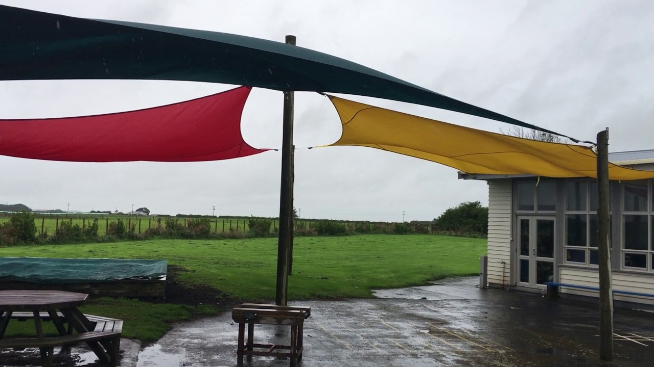 Shadesails in ~25kph gust wind