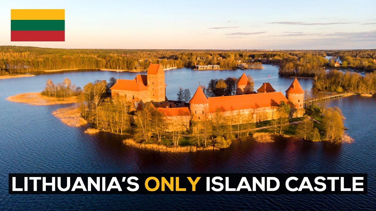 LITHUANIA’S Magical ISLAND CASTLE | Vilnius to Trakai 🇱🇹