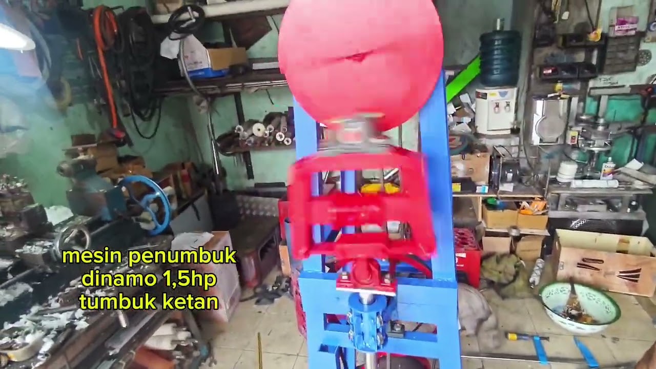 mesin penumbuk dinamo 1,5hp tumbuk ketan 081228241985