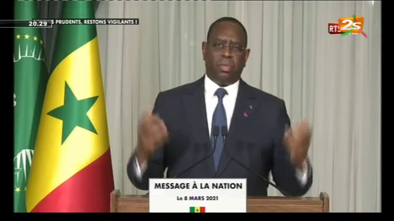 🛑MESSAGE A LA NATION EN WOLOF DU PRESIDENT MACKY SALL