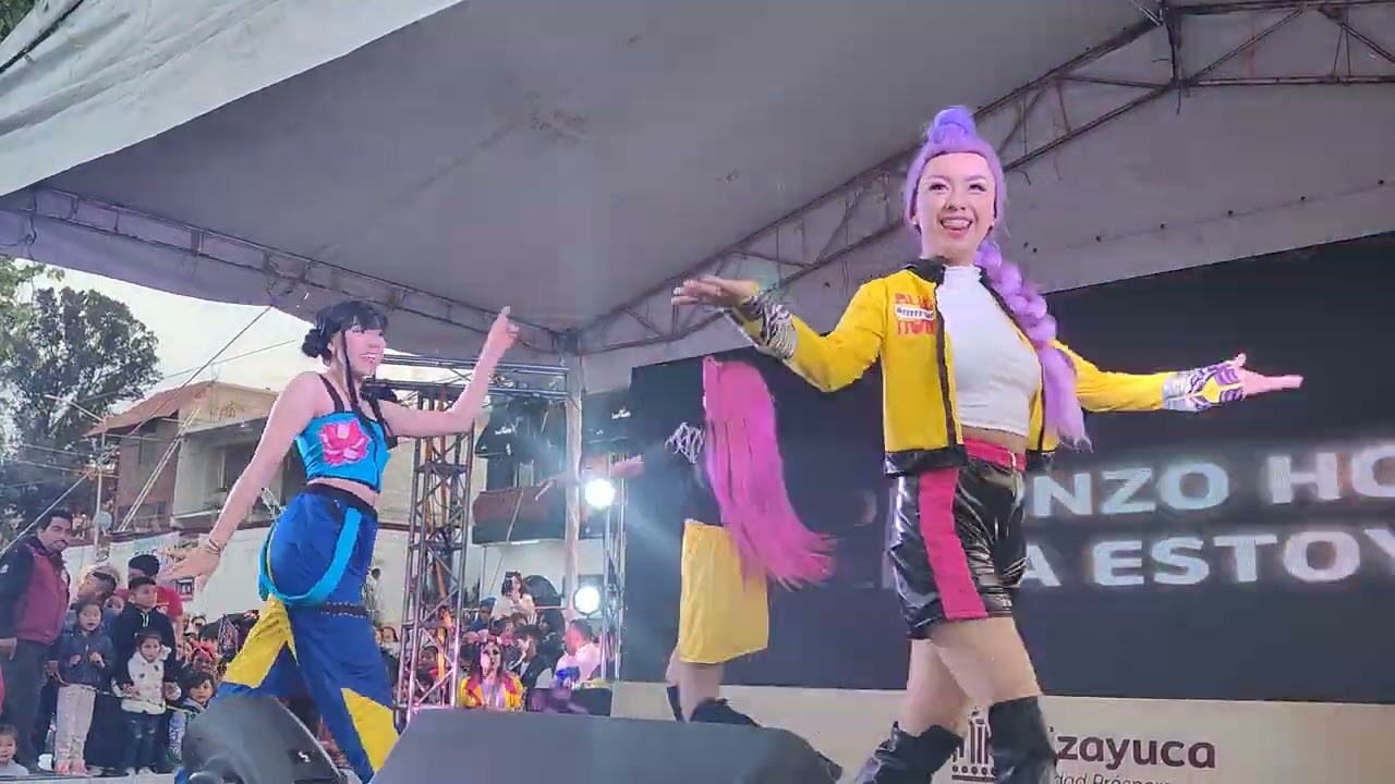 Presentación de Guerreras K-Pop en Tizayuca Hidalgo