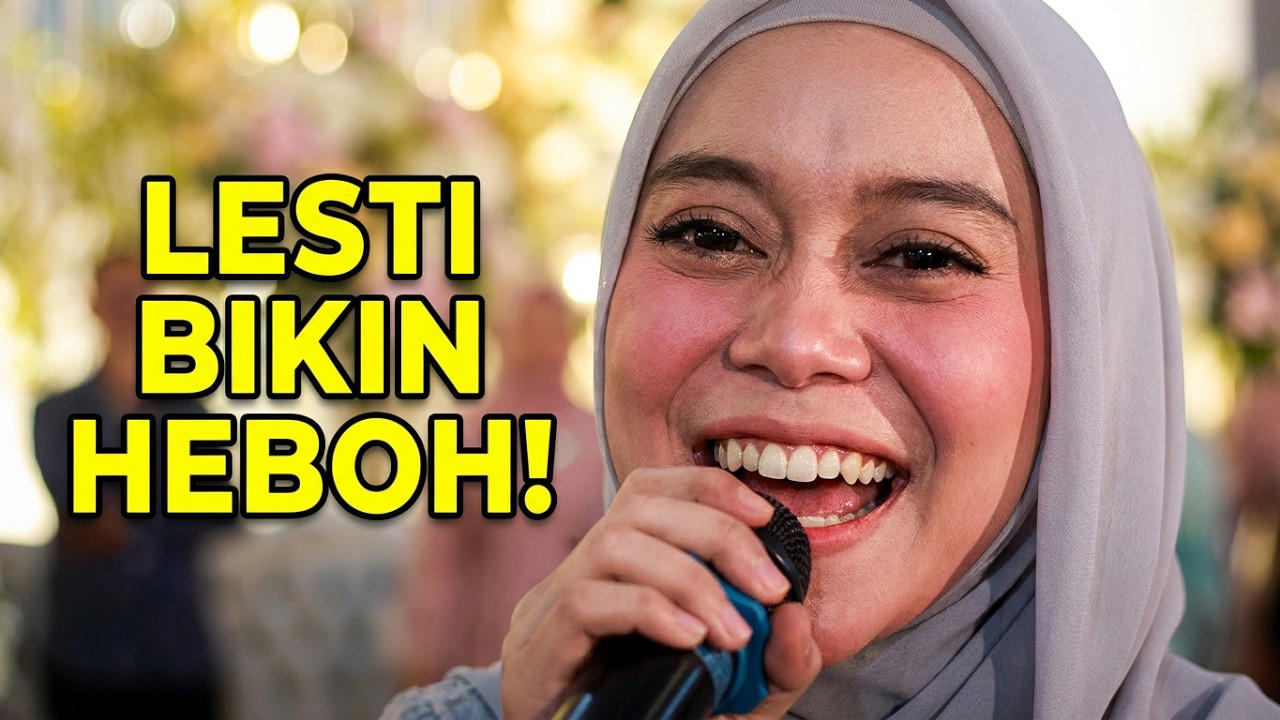 LESTI BIKIN HEBOH DI PERNIKAHN EGA & RAFLY