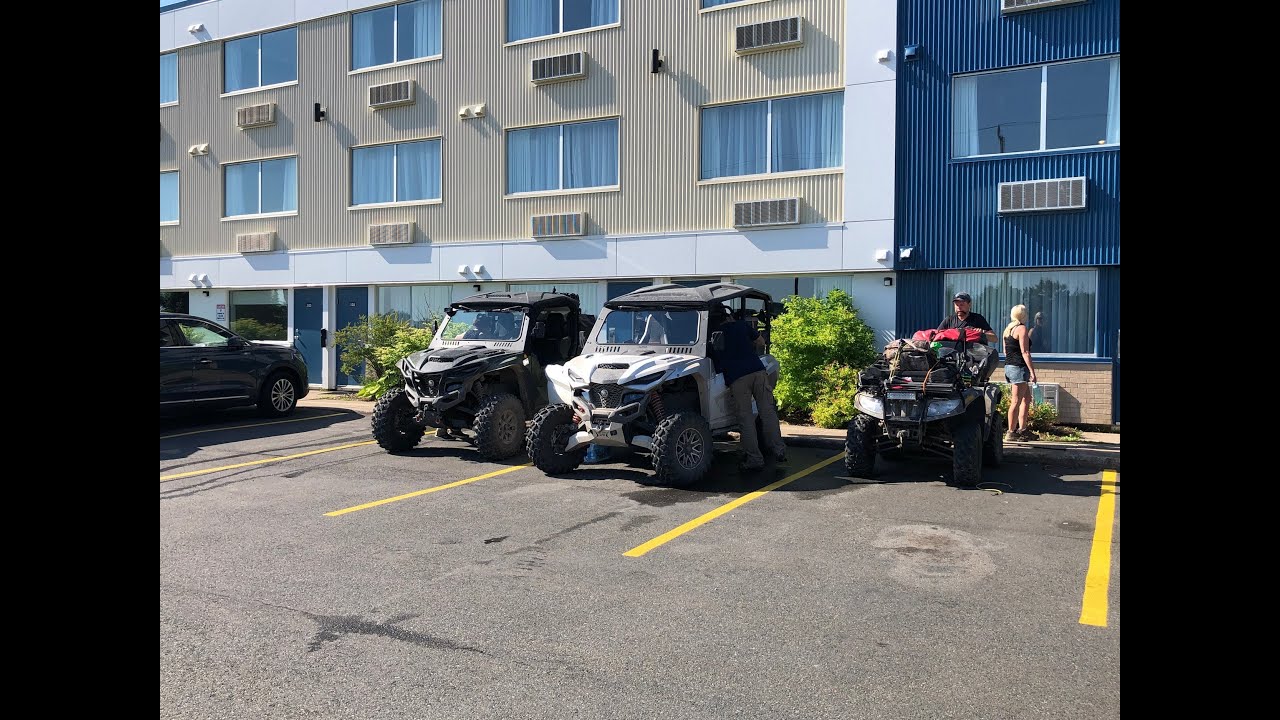 Day 6 of 18 days across newfoundland in our Yamaha RMAX1000