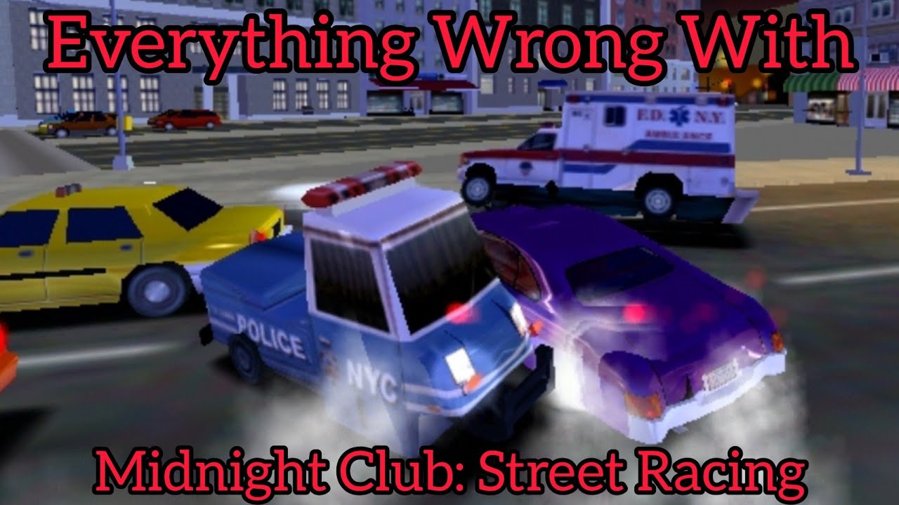Everything Wrong With Midnight Club Street Racing in 6 minutes or so
