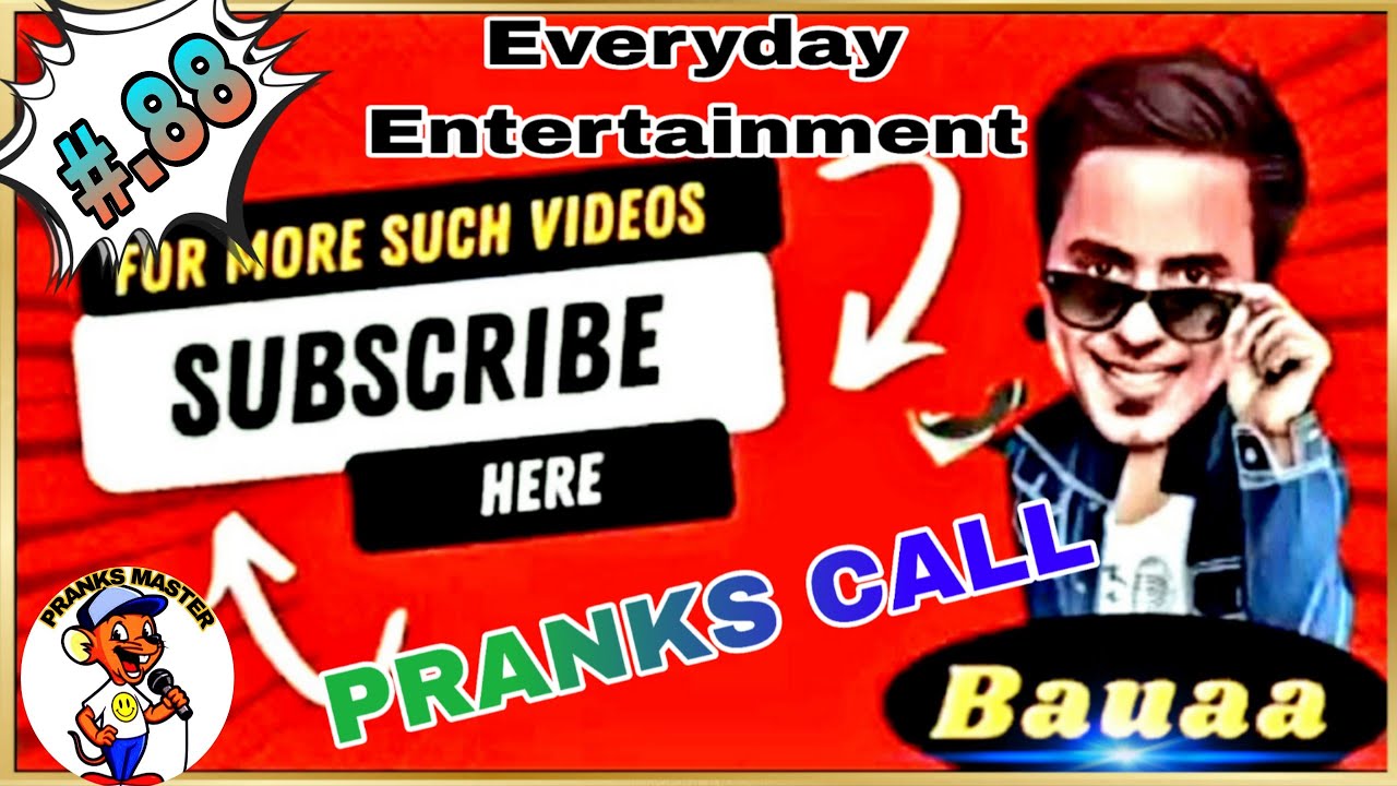 (Part-88)Bauaa Non Stop Comedy Top Prank Call bauaa and nand kishor bairagi ki comedy, rj raunac