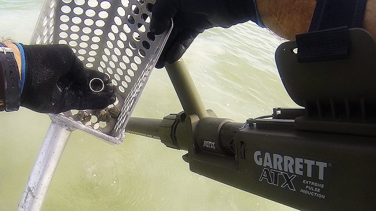 Garrett ATX - on Key Biscayne finds gold & diamonds