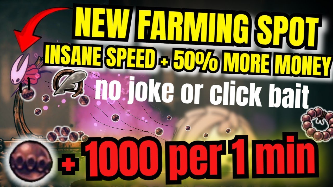 NEW Rosary Farm in Silksong &ndash; Fastest & Best Money Location (Citadel Guide)